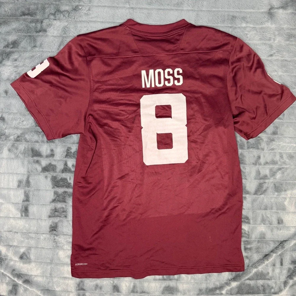 Adidas Texas A&M Aggies Moss 8 Football Jersey Maroon Mens Large Primegreen
